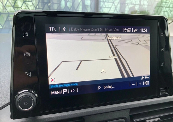 Toyota Proace City Verso cena 134900 przebieg: 16316, rok produkcji 2022 z Opoczno małe 596